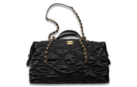 CHANEL Nylon One Shoulder Handbags Extra Large Women's Black