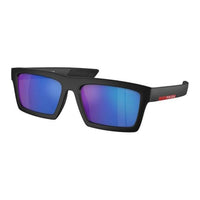 PRADA Square Sunglasses Men's Black