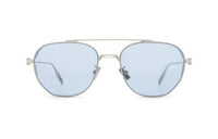 DIOR Alloy Aviator Sunglasses Men's Silver