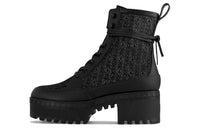 LOUIS VUITTON Laureate Short Martin Boot 5cm Women's Black