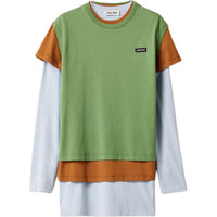 MIU MIU T Shirt Women's Gray Green
