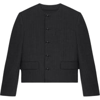 CELINE Short Mods Jacket In Wool Gabardine
