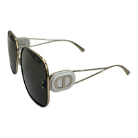DIOR Rectangular Sunglasses Women's Gold