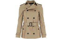 SAINT LAURENT Trench Coats Women's Beige