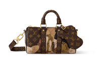 LOUIS VUITTON Keepall Bandouliere 25 Brown