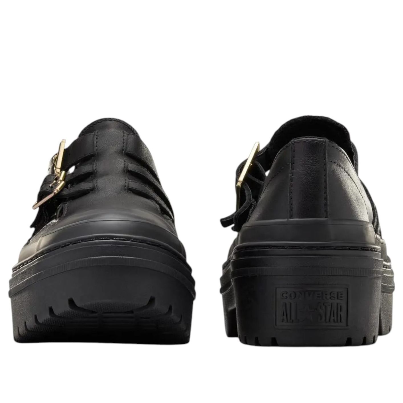 (WMNS) Converse Chuck Taylor All Star Lugged Heel Mary Jane 'Black' A10616