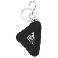 PRADA Fabric Key Pouch Men Black