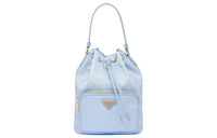 PRADA Nylon Bucket Bags Handbags Regular Women's Blue
