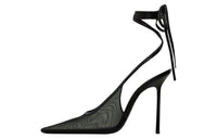 SAINT LAURENT Slim Heel High Heels 11cm Women's Black
