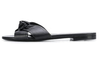 SAINT LAURENT Abrasion Resistant Slide Slippers Women's