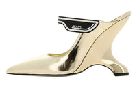 PRADA Stylish Sandals Women's Gold