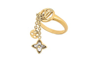 LOUIS VUITTON My Blooming Strass Ring