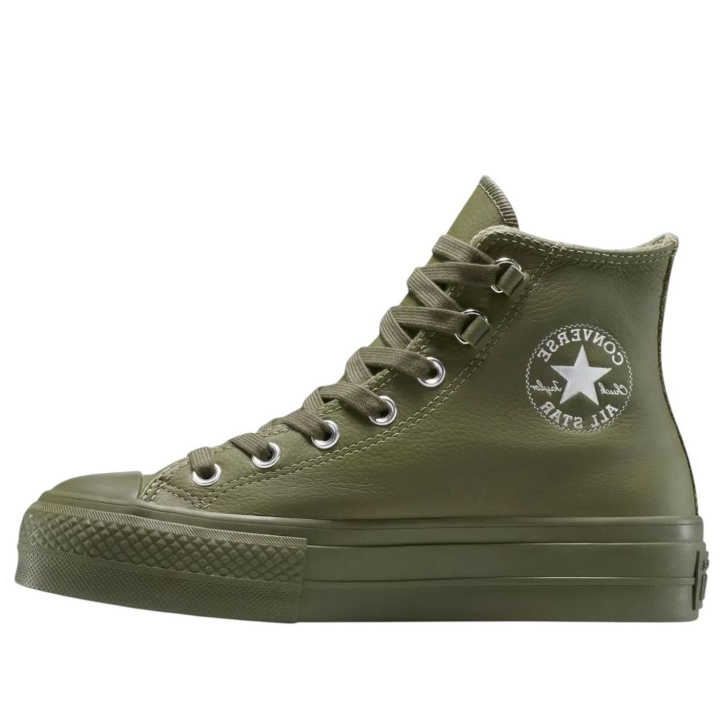 (WMNS) Converse Chuck Taylor All Star Lift Leather High Top 'Utility' A12968C