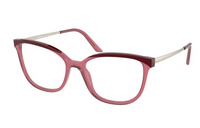 PRADA Eyeglass Frames Women's Red