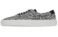 SAINT LAURENT Venice Low Black White Print