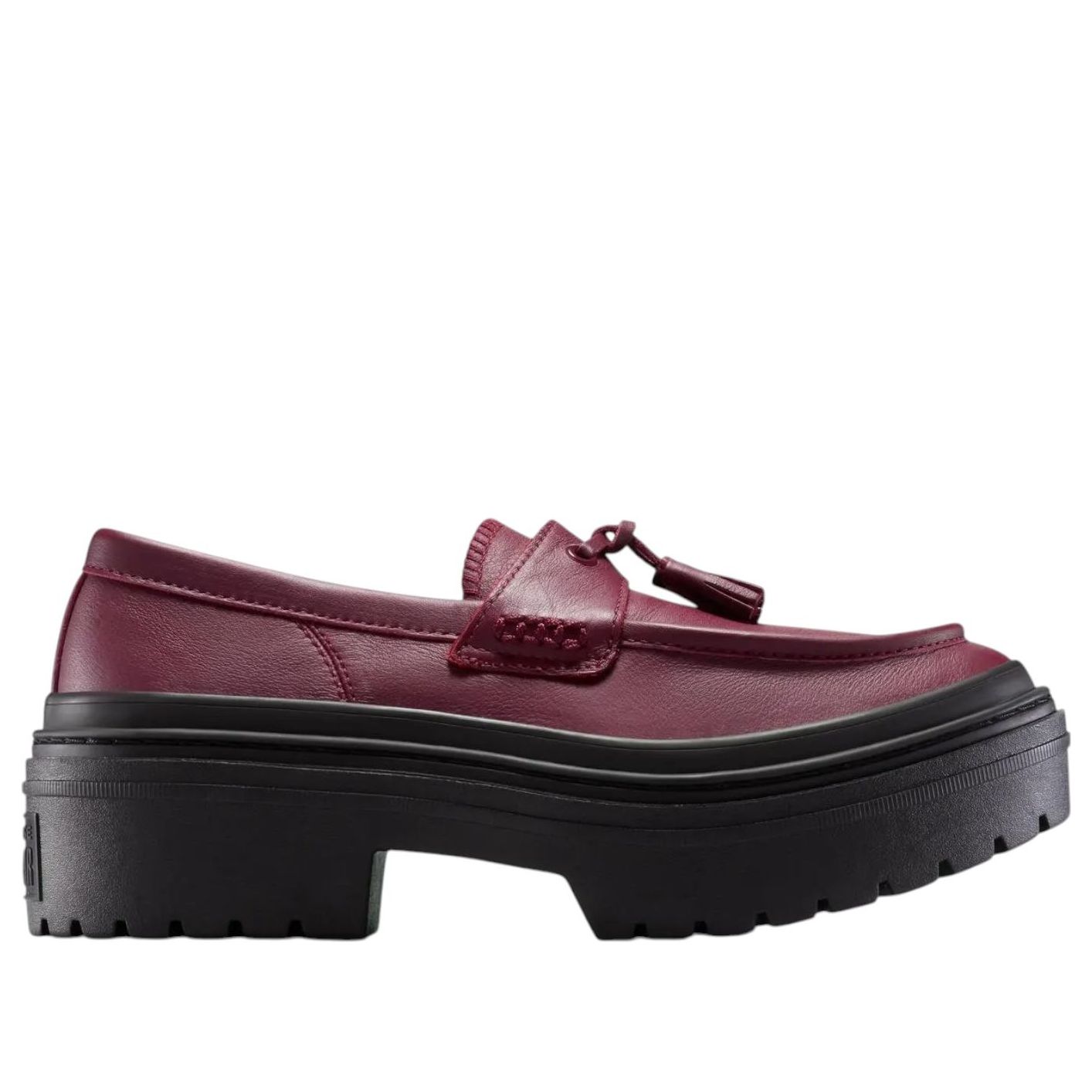 (WMNS) Converse Chuck Taylor All Star Lugged Heel Loafer 'Deep Bordeaux' A14708