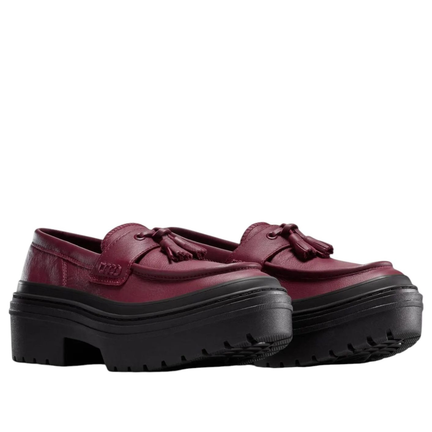 (WMNS) Converse Chuck Taylor All Star Lugged Heel Loafer 'Deep Bordeaux' A14708