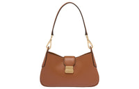 MIU MIU Leather Hobo Bag Shoulder Bag Handbag Shoulder Bag Women's Brown
