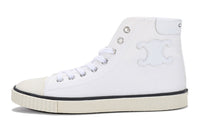 CELINE Blank Mid Lace Up Off White Women's