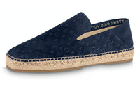 LOUIS VUITTON Bidart Espadrilles Men's Navy Blue