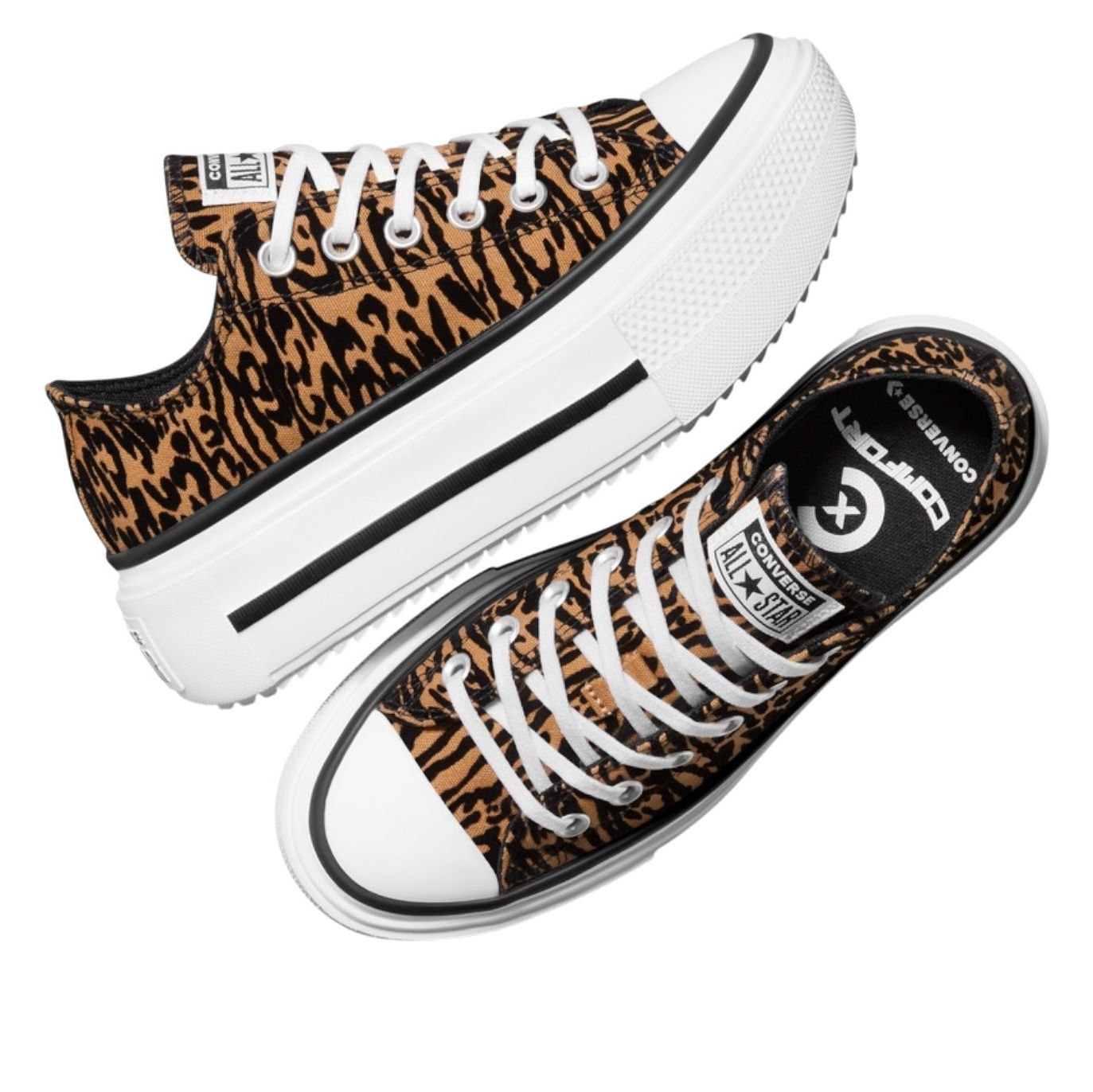 Converse Chuck Taylor All Star Lift Double Stack Platform 'Leopard Print' A16405C