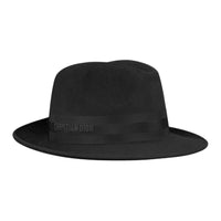DIOR Rabbit Fur Felt Top Hats Women's Black