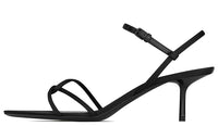 SAINT LAURENT One-Strap Sandals 5.5cm Women's Black