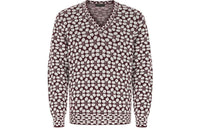 PRADA Cashmere Sweaters Men Burgundy