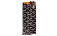 GOYARD Montmartre Canvas With Leather Eyeglass Pouch Small Size Unisex Brown