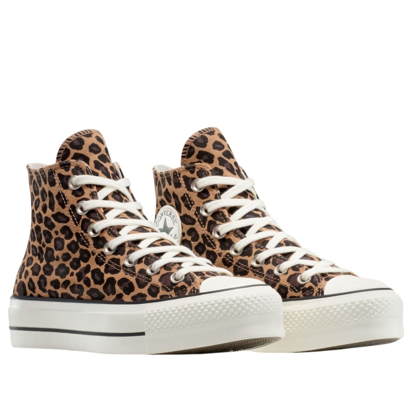 (WMNS) Converse Chuck Taylor All Star Lift Platform High 'Leopard Suede' A17979C