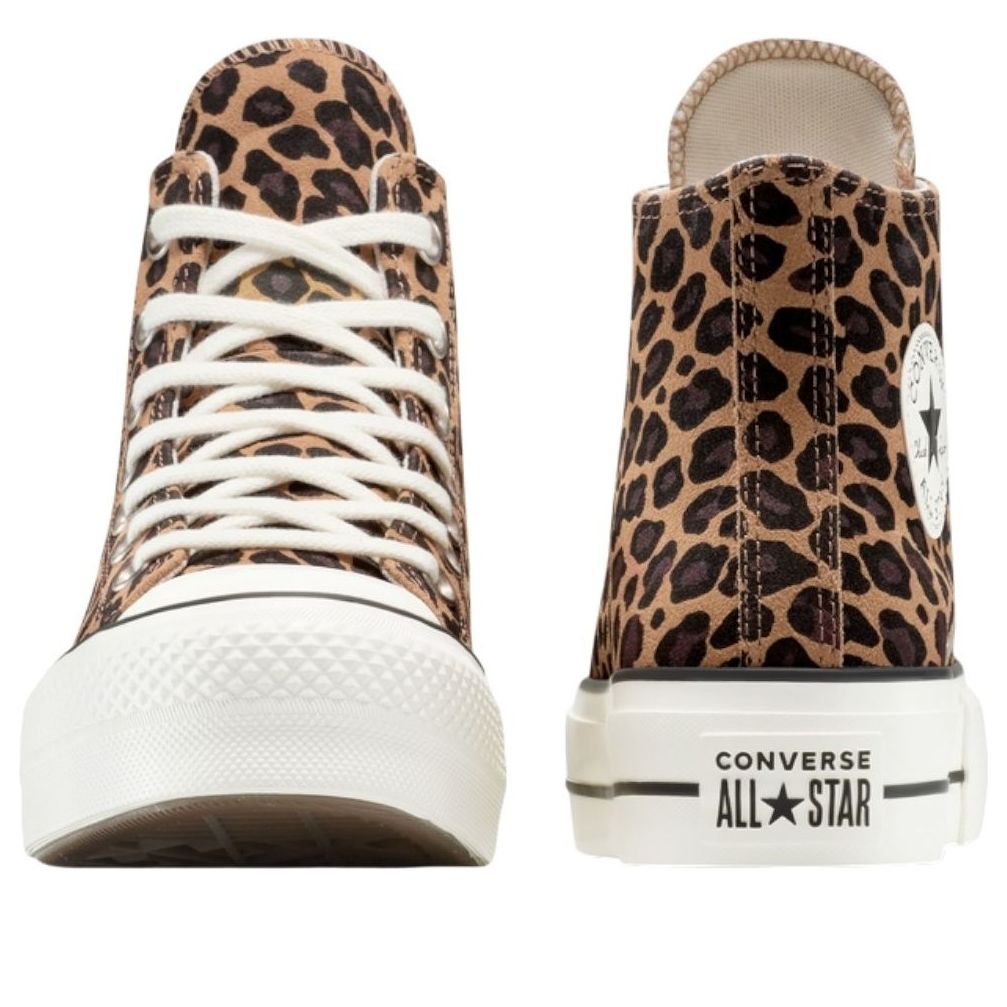 (WMNS) Converse Chuck Taylor All Star Lift Platform High 'Leopard Suede' A17979C