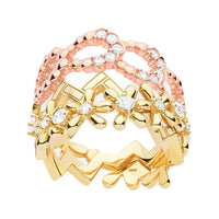 DIOR 18K Gold Rings Women's Gold