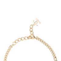 CHANEL Metal Necklaces Women's Gold