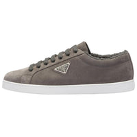 PRADA Low Top Stylish Skateboarding Shoes Men's Gray