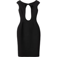 MIU MIU Sleeveless Dress Women's Black