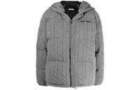 MIU MIU Down Jacket Women's Gray