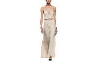 CHANEL Slip Dresses Women's Light Orange