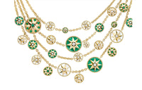 DIOR Necklaces Women's Green