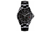 CHANEL Wrist Watch Automatic Mechanical Movement Ceramic Strap Black Dial Men's