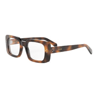 CELINE Irregular Shape Eyeglass Frames Unisex Brown