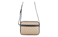 SAINT LAURENT Canvas With Leather Camera Bag Shoulder Bag Crossbody Bag Regular Men's Beige Yellow/Black