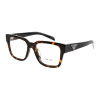PRADA - Square Eyeglass Frames Unisex Tortoiseshell