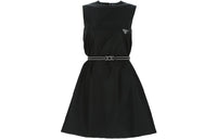 PRADA SS21 Sleeveless Dress Women's Black