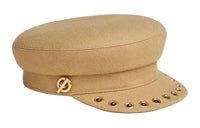 HERMES Wool Berets Women's Yellow