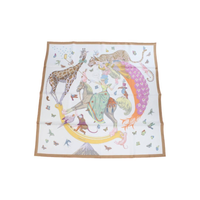 HERMES Silk Scarves Women's Multicolor