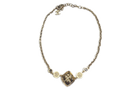 CHANEL Necklaces Women's Gold