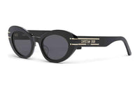 DIOR   Oval Sunglasses Women's Black