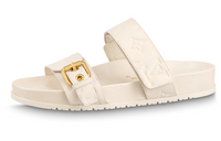 LOUIS VUITTON Slide Slippers Women's White