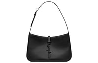 SAINT LAURENT LE5A7 Cow Leather Shoulder Bag Hobo Bag Handbag Shoulder Bag Women's Black
