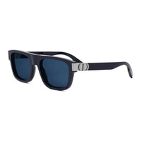 DIOR Plastic Rectangular Sunglasses Unisex Black